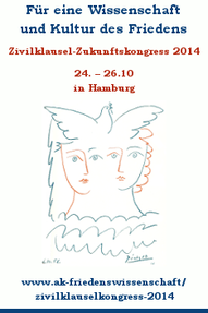 Plakat Zivilklausel Kongress