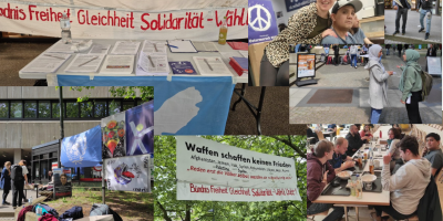 Collage mit Szenen von Aktivitäten des RIS